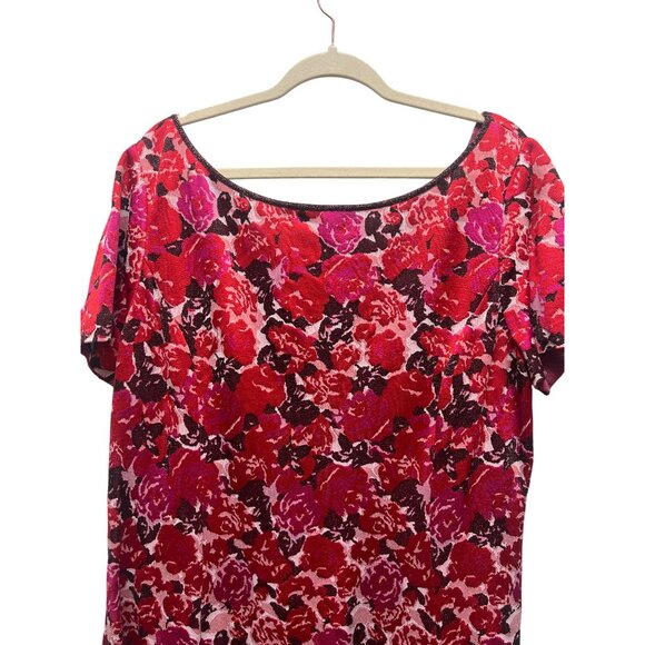 St John Collection Indian Rose Blister Jacquard Dress - Picture 6 of 9